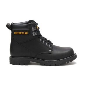 Caterpillar® (Men's 9 WIDE) CAT Second Shift™ SR EH 6" Steel Toe Boot in Black